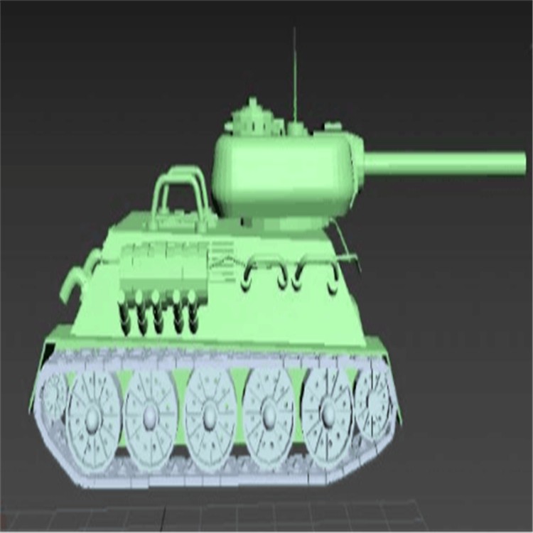 延安充气军用坦克模型